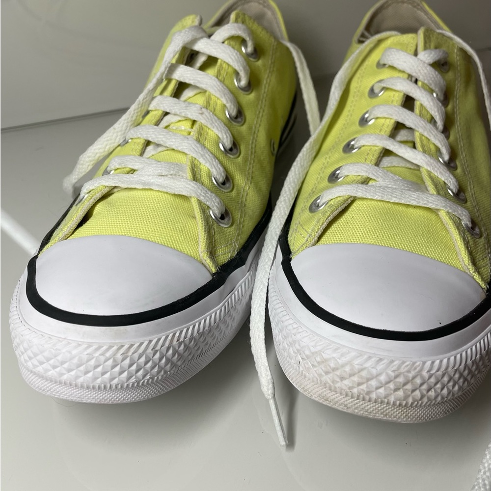 Converse Unisex CT All Star OX 170156F Yellow Casual Shoes Sneakers Size M 7 W9 - Picture 3 of 10